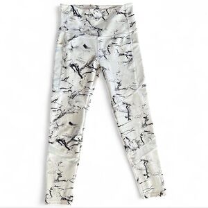 Marble Print Women’s BSP Legging size large